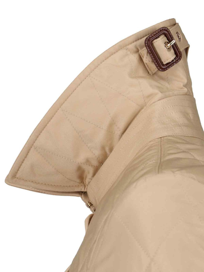 Burberry "Fernleigh" Jacket, In Beige Fabric