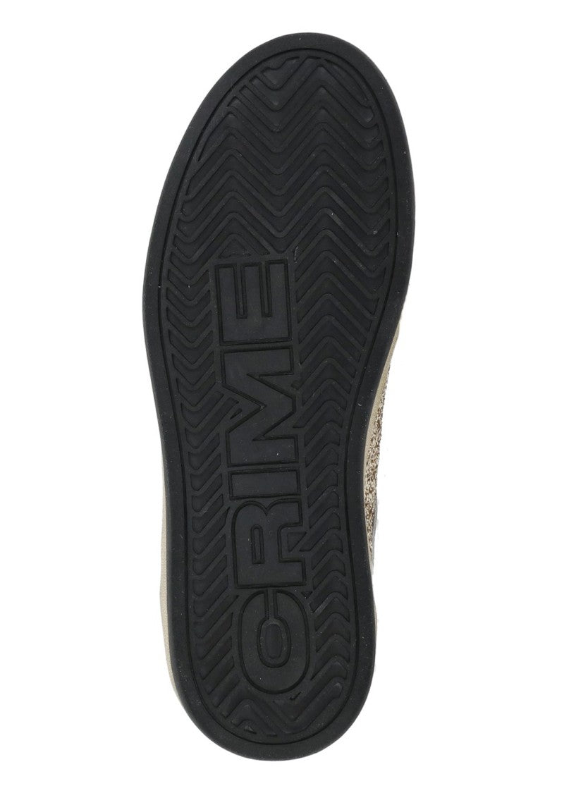 Crime London White Chelsea Glitter Details Sneakers