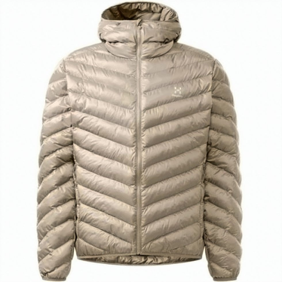 Haglöfs Quilted Padded Jacket With High Collar