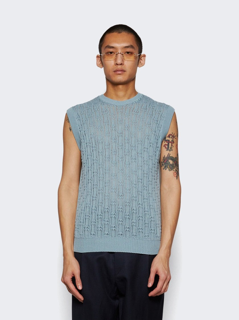 Marni Roundneck Sweater Sky