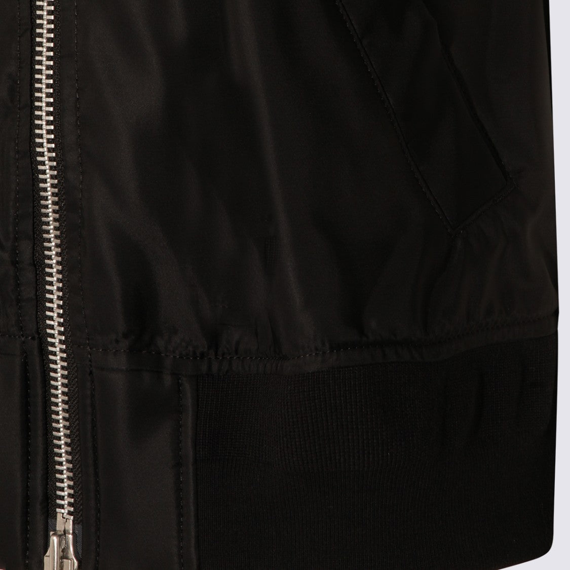 Sacai High Neck Sleeveless Oversized Casual Jacket