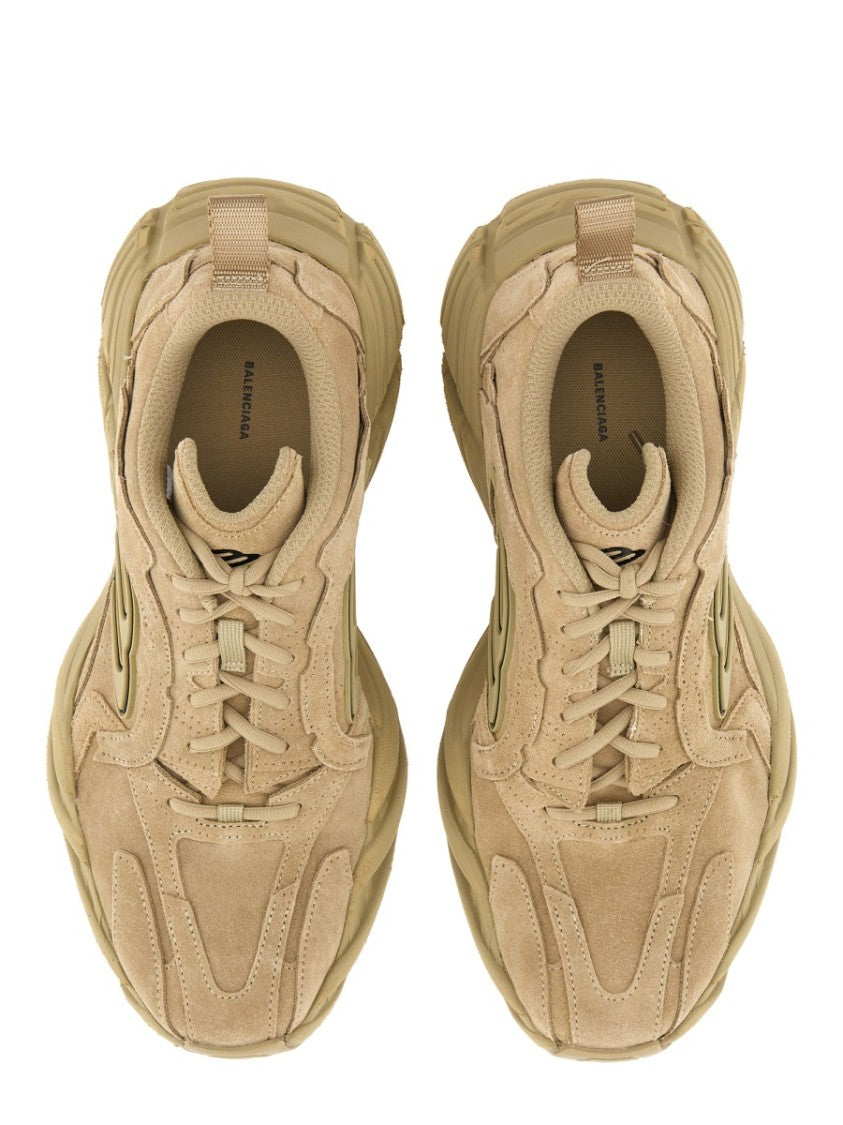 Balenciaga Monday Shoe Monochromatic Calf Leather Sneakers