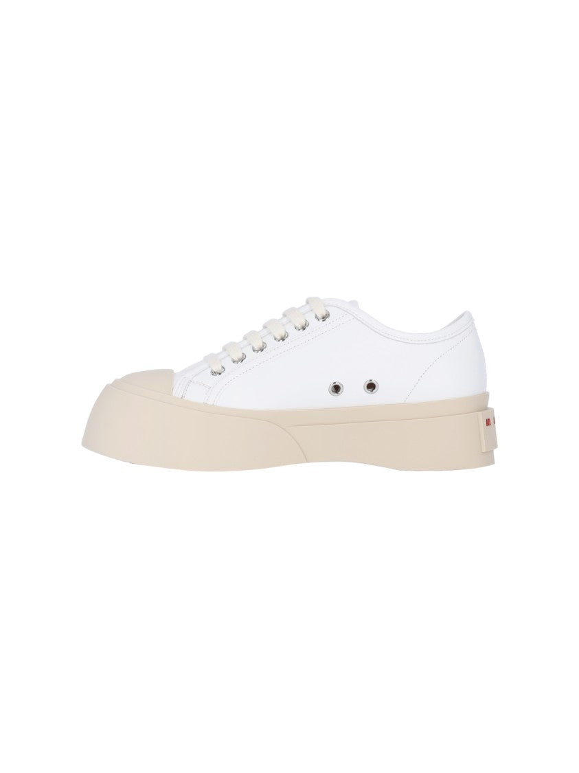 Marni "Pablo" Platform Sneakers – White