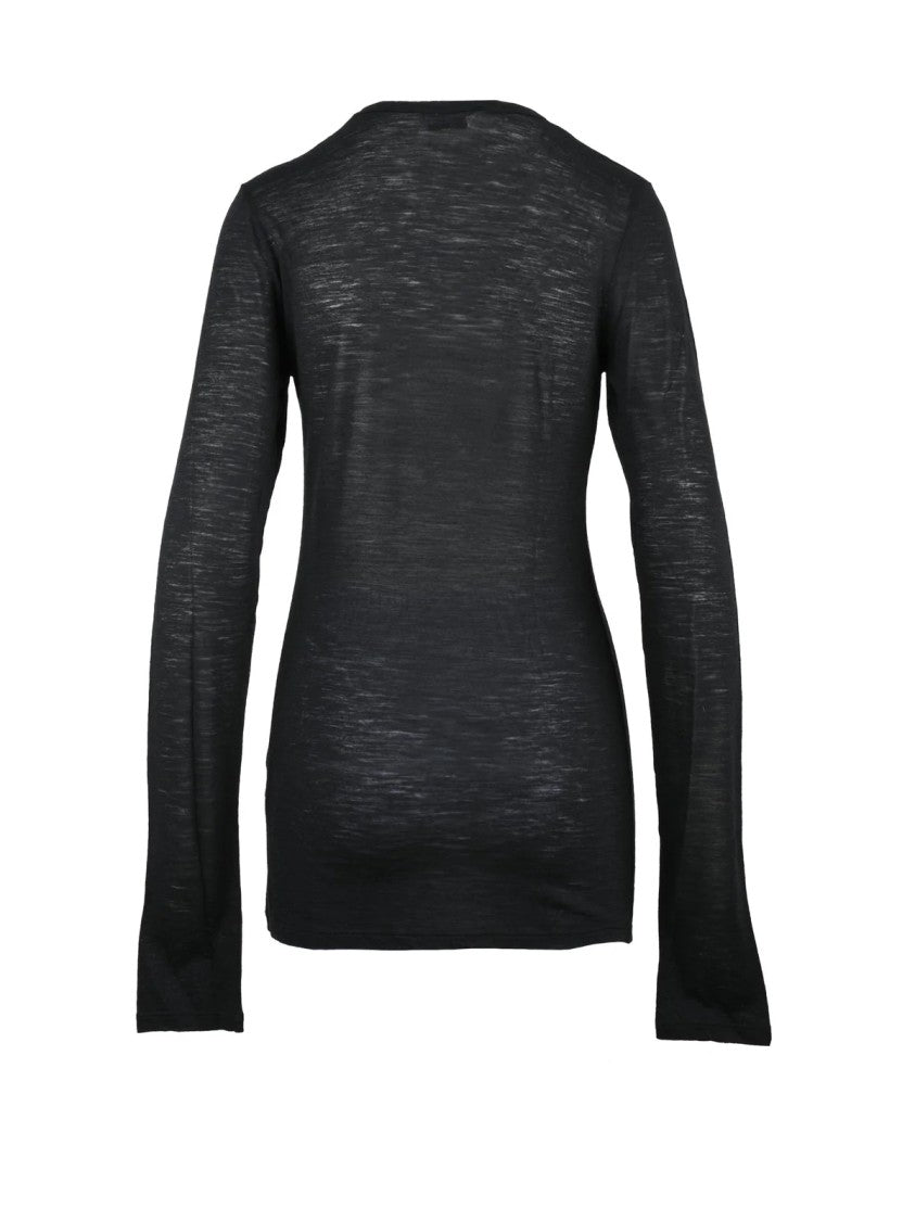 Meimeij Brushed T-Shirt - Black