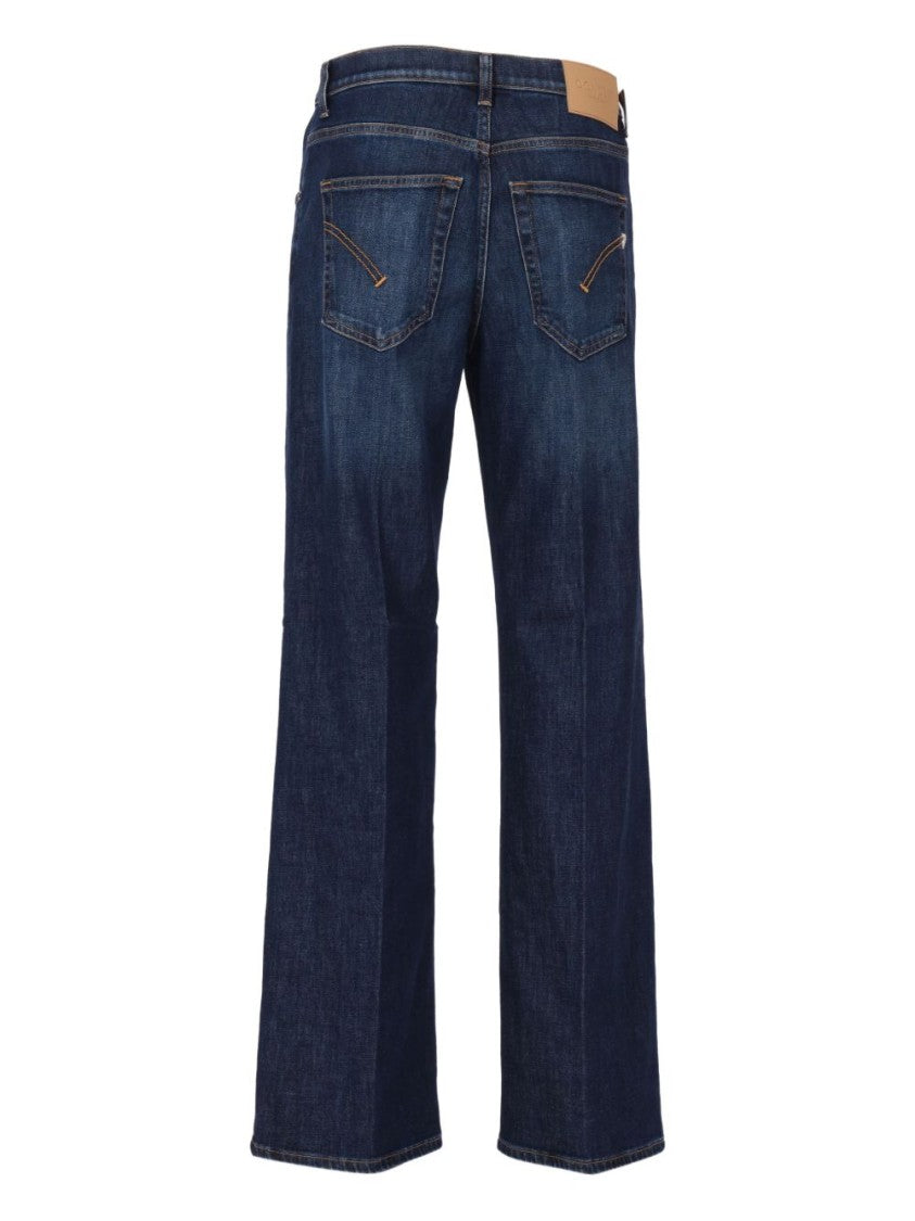 Dondup Dark Blue Five-Pocket Jeans