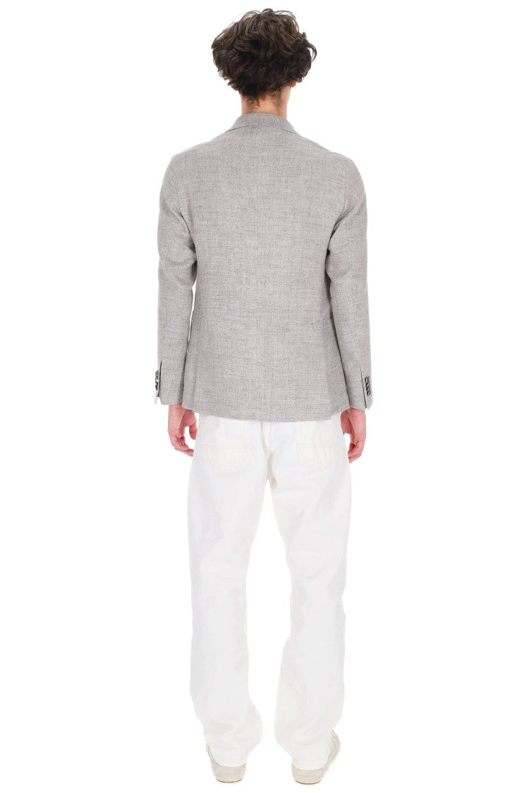 Tagliatore Montecarlo Ferla Silk-Linen-Cotton Blazer