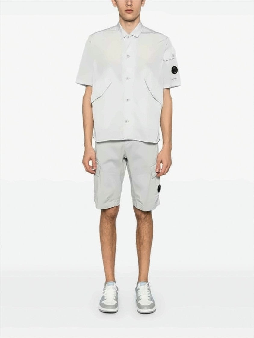C.P. Company Tailored Utility Shorts With Round Lens Detail