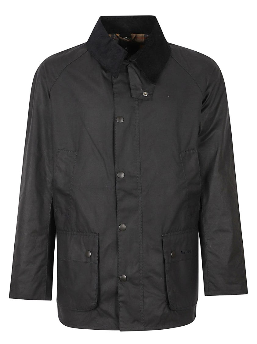 Barbour Structured Matte Finish Waxed Cotton Jacket