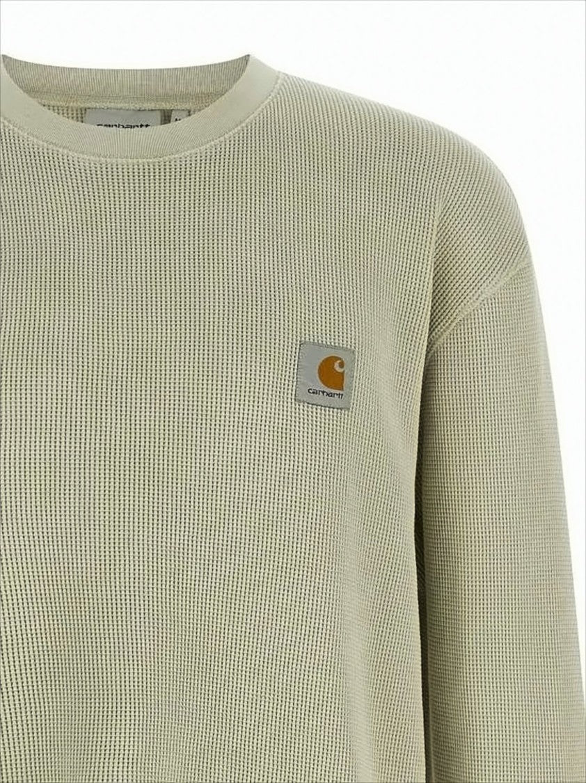Carhartt Wip Textured Waffle Knit Long-Sleeve Shirt