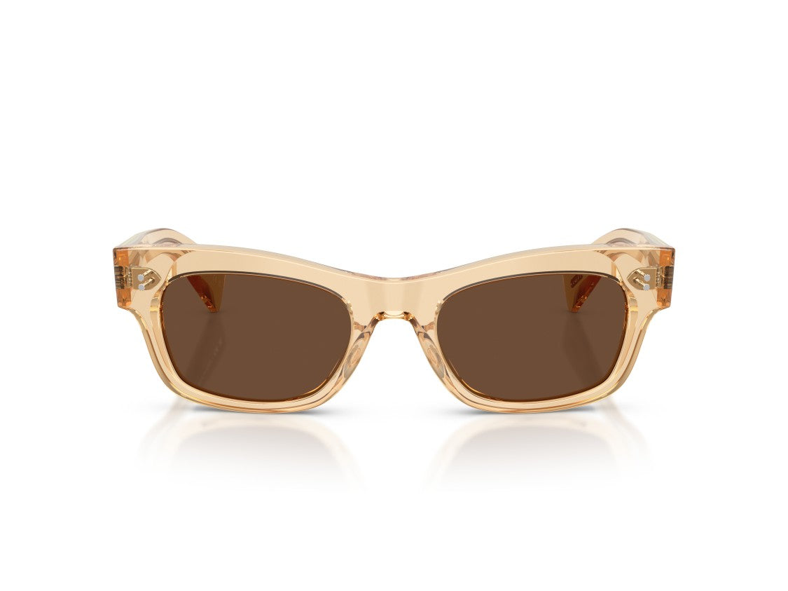 Oliver Peoples 0Ov5609su Translucent Acetate Brown Lens Sunglasses