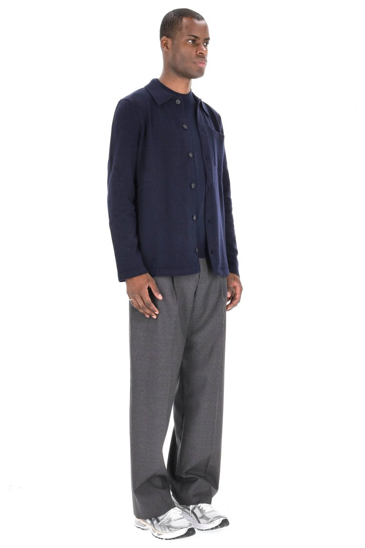 A.P.C. Wool Cardigan With Pocket