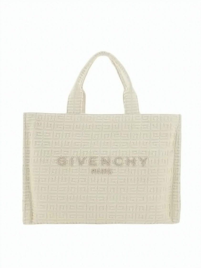 Givenchy Textured Canvas Shoulder Bag