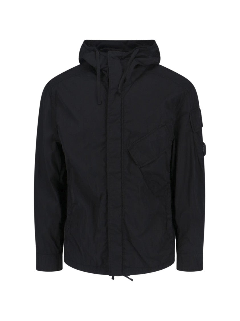 C.P. Company Structured Black Jacket With Modern Silhouette