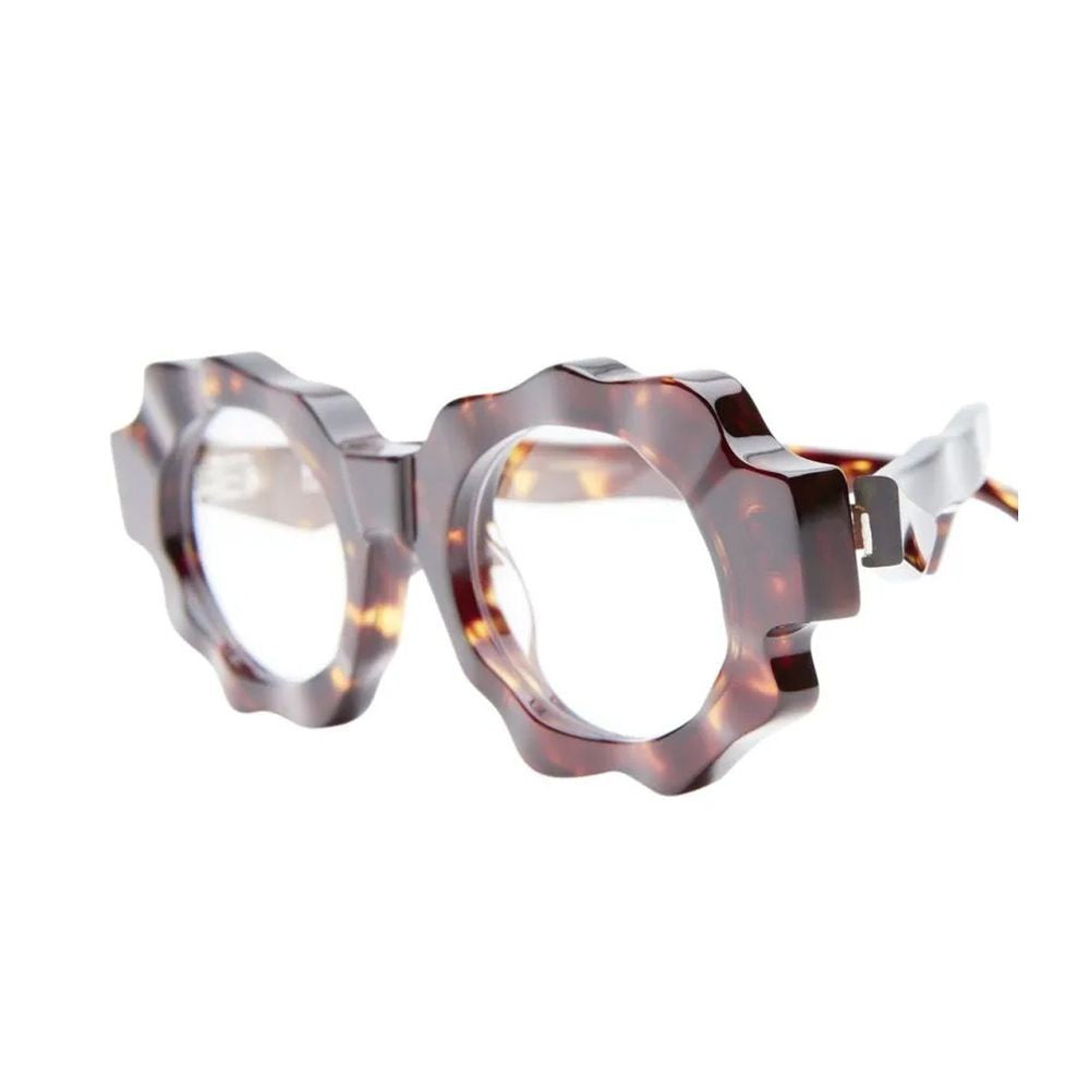 Kuboraum Mask G7 Sculpted Oval Tortoiseshell Eyewear
