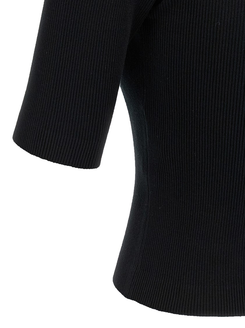 Auralee Ribbed Polo Shirt