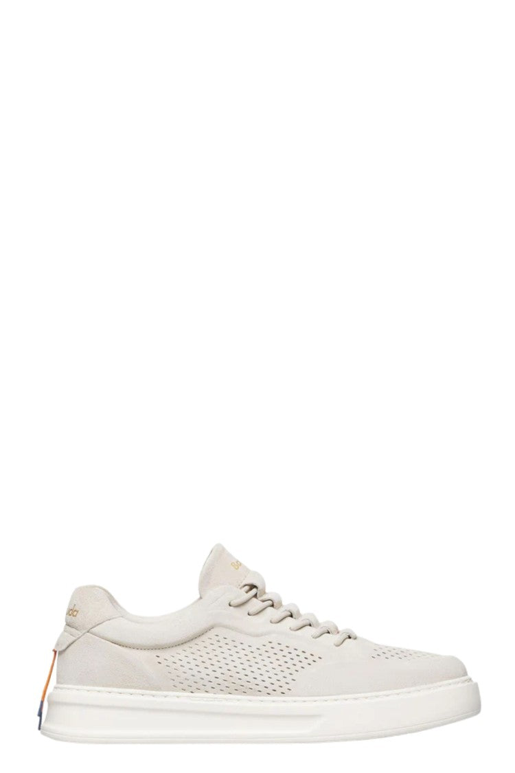 Barracuda White Phoneix Slip-On Suede Sneakers