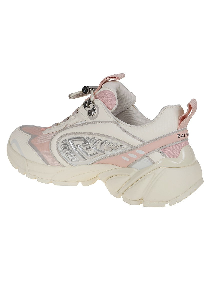 Balmain Cosmic Dust Sneakers With Technical Materials