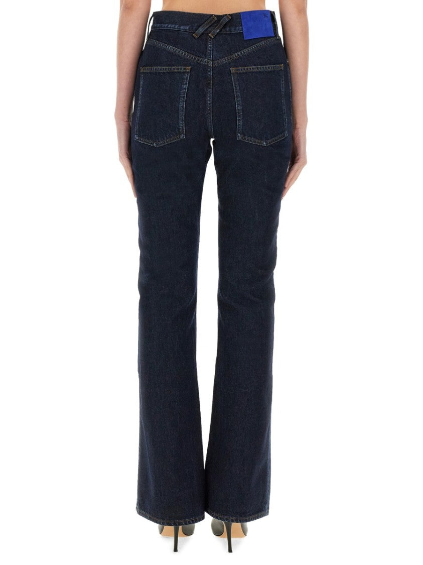 Burberry High-Waisted Straight Jeans
