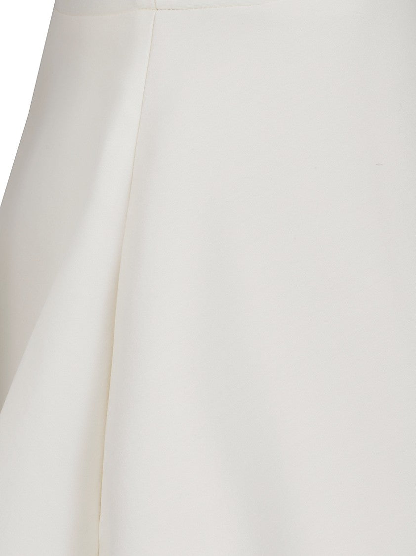 Balenciaga Sculptural Peplum Mini Dress With Removable Halter Neckline