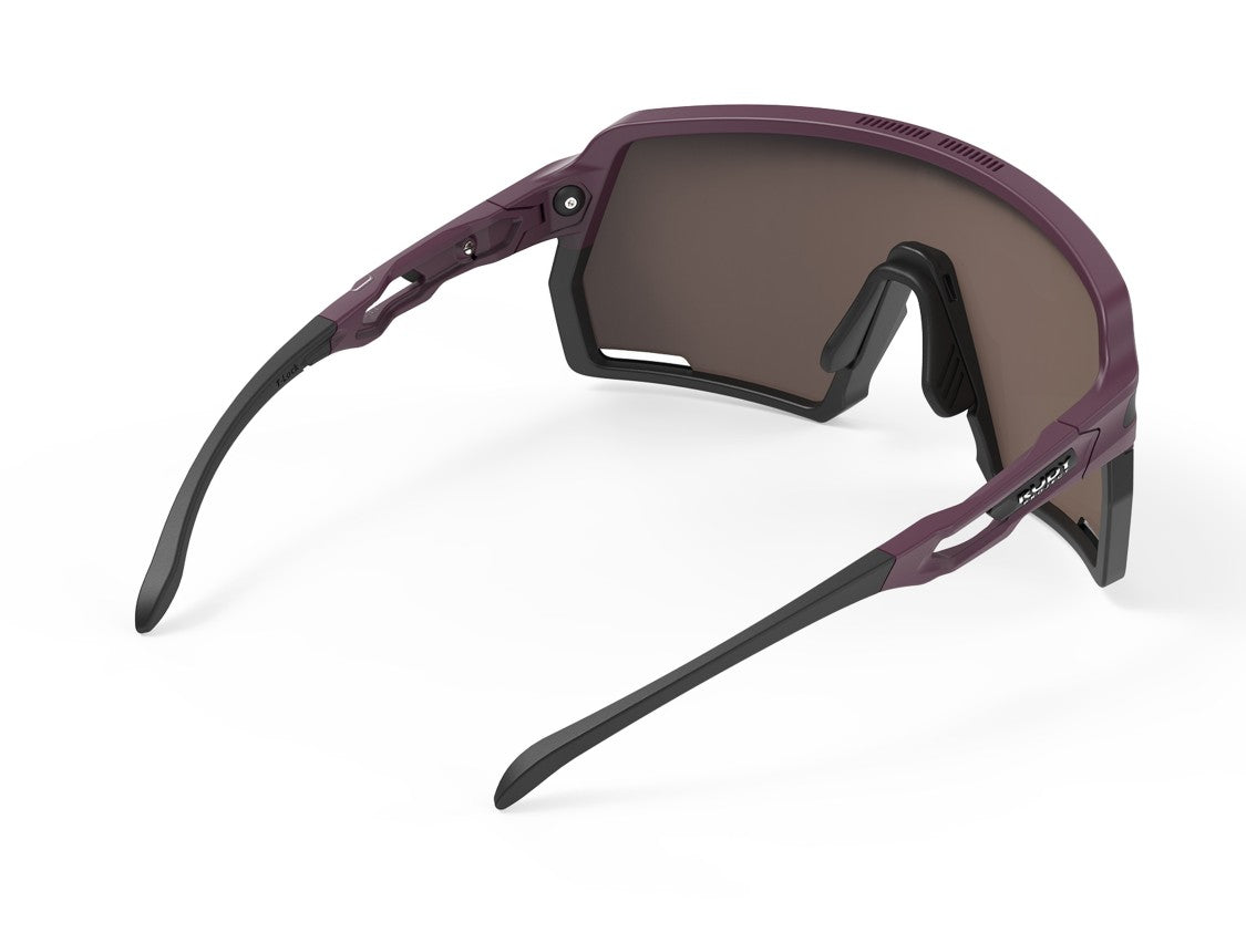 Rudy Project Kelion Mirrored Gradient Semi-Rimless Sunglasses