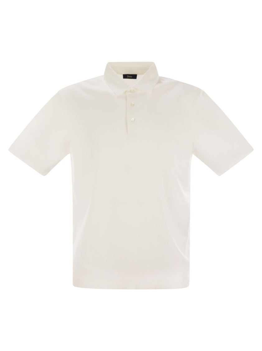 Herno Cotton Jersey Polo Shirt