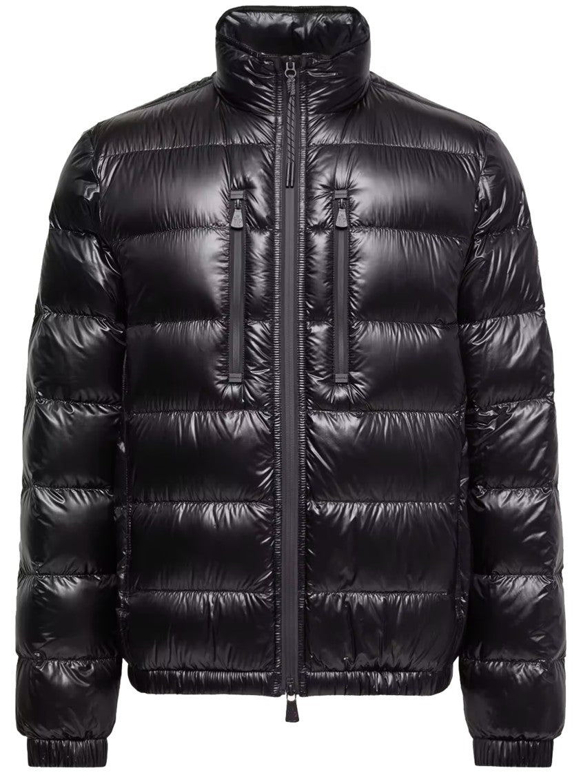 Moncler Grenoble Black Orres Padded Bomber Jacket