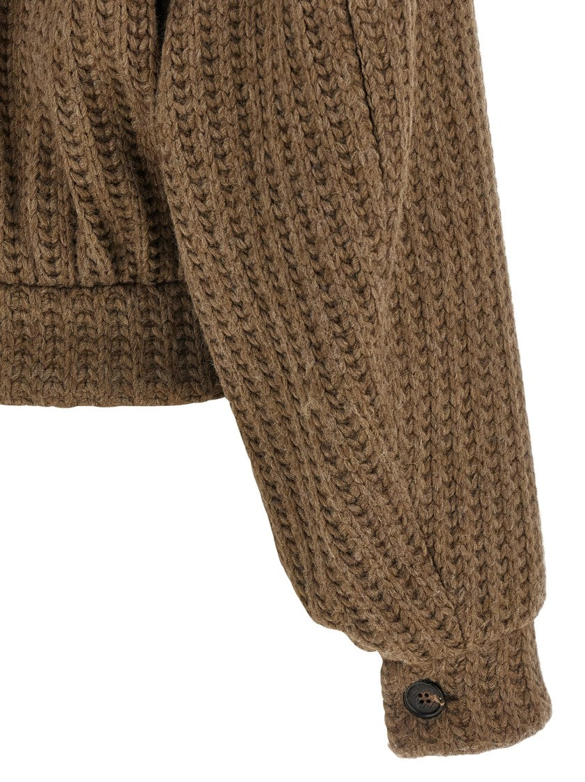 Giuseppe Di Morabito Wool Bomber Jacket