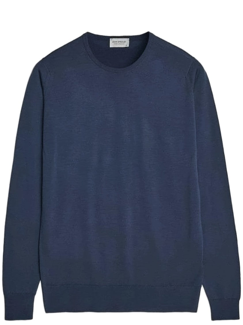 John Smedley Fine Merino Wool Crew Neck Sweater