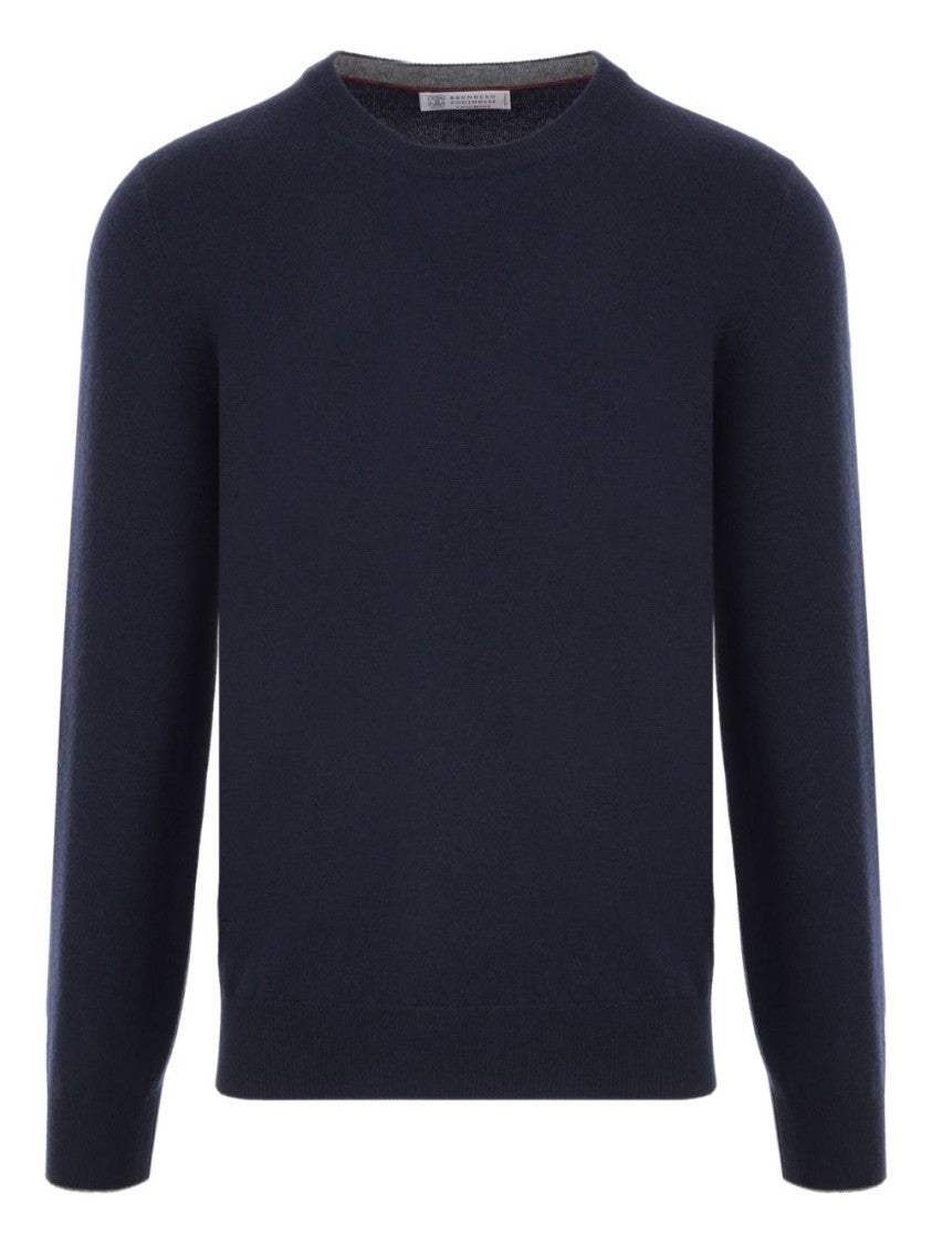 Brunello Cucinelli Fitted Round Neck Sweater