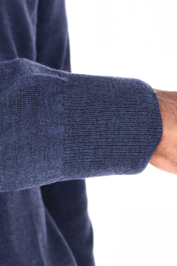 Barba Virgin Wool V-Neck Sweater