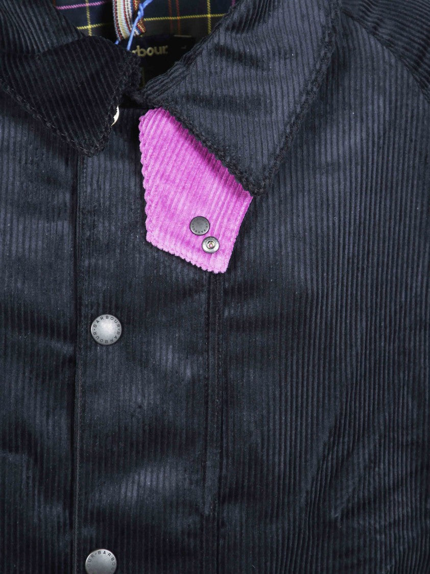 Barbour X Paul Smith Cord Beauf Tartan-Lined Corduroy Jacket
