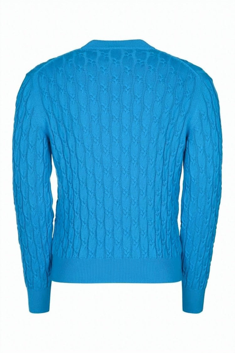 Dior Knitted Sweater With Horizontal Stripes