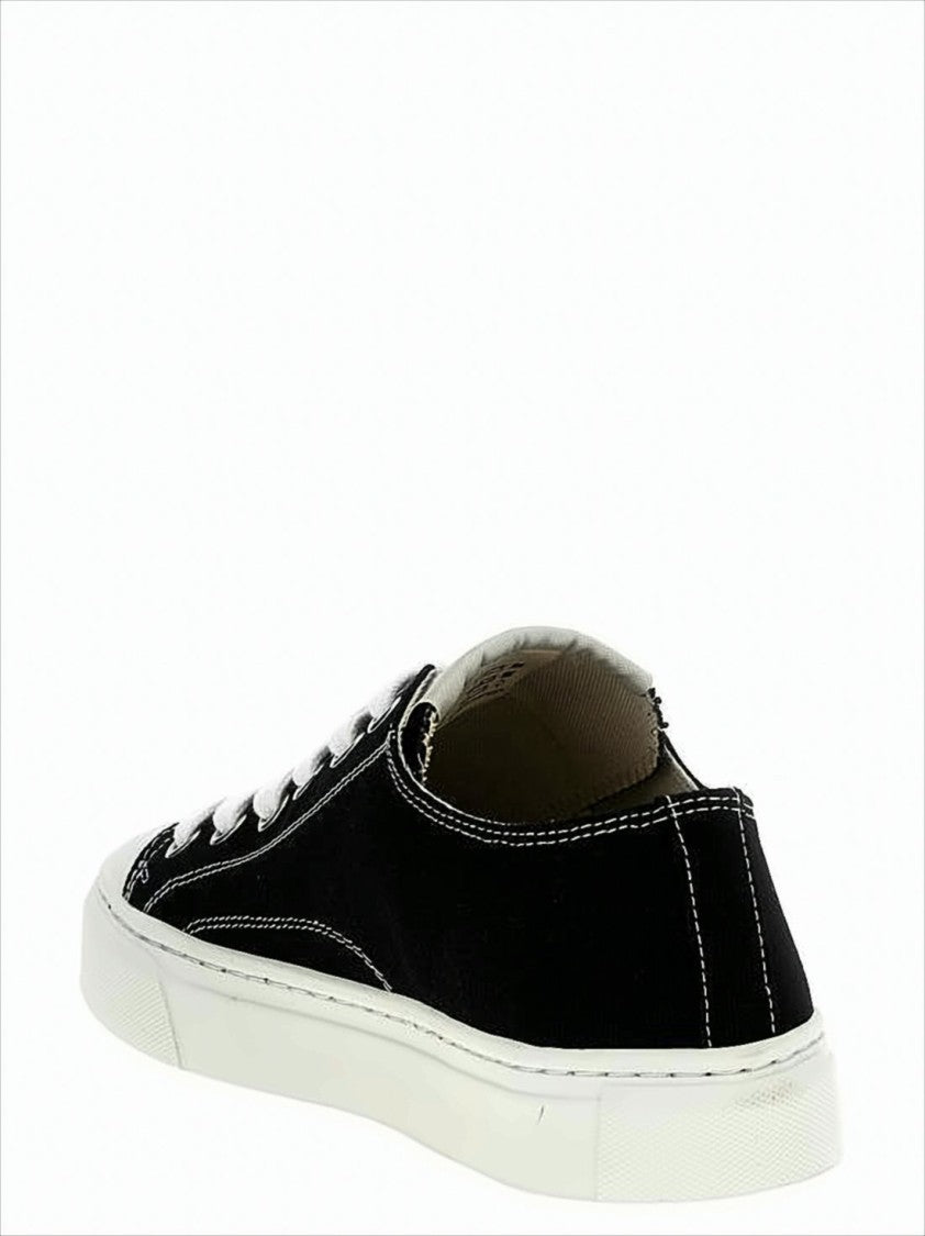 Vivienne Westwood Low-Top Sneakers With Contrasting Detail And Bold Emblem