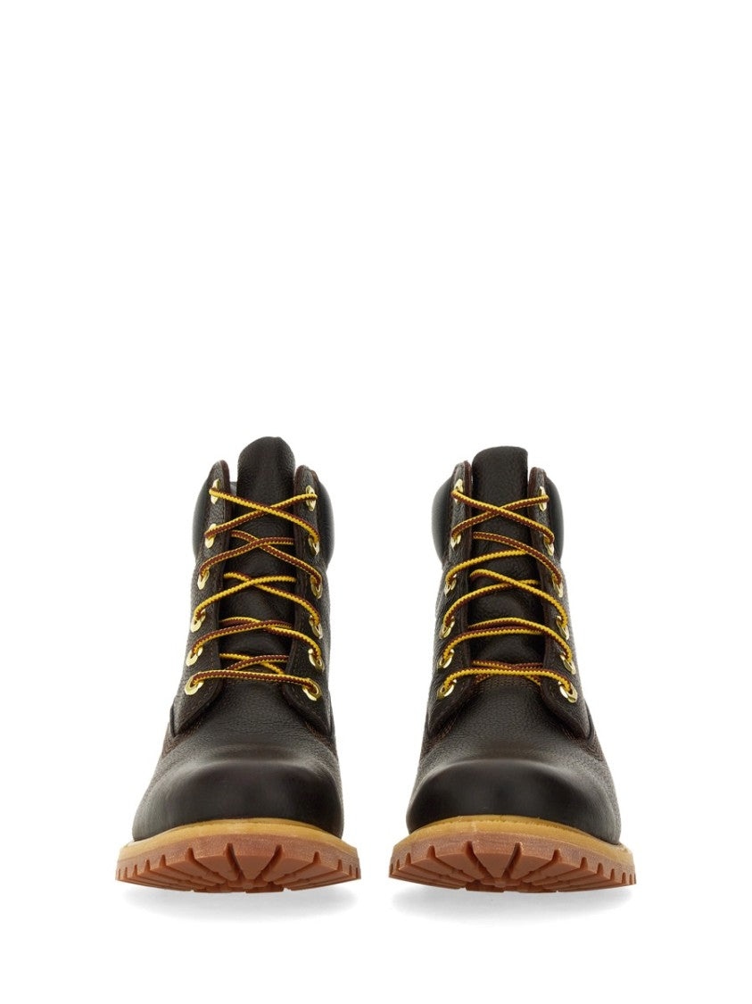 Timberland Brown Lace-Up Boots
