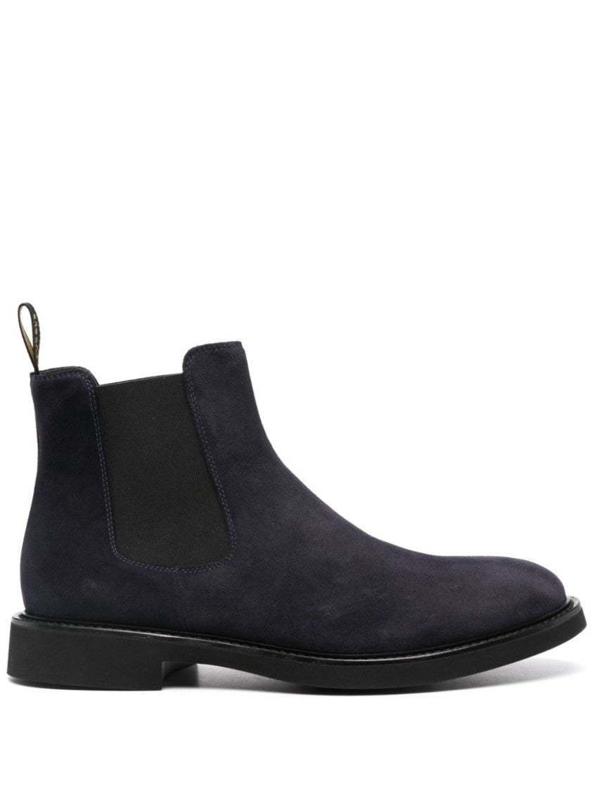 Doucal's Blue Beatles Suede Boots