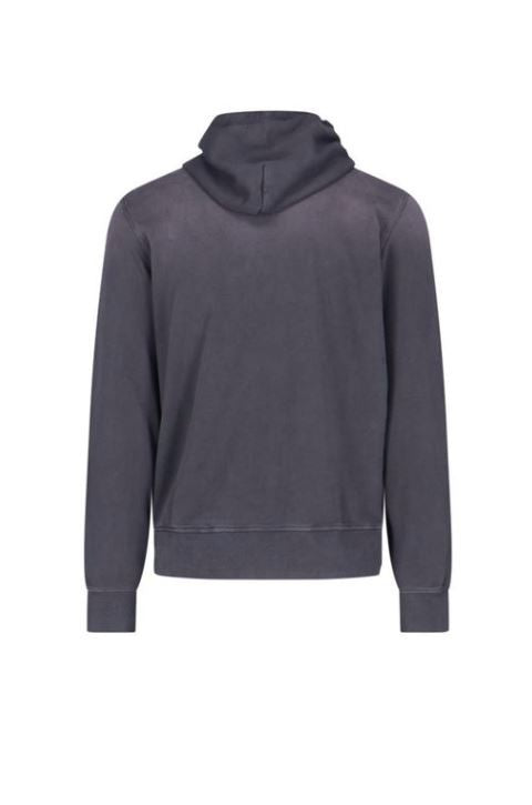 Diesel Hooded Sweatshirt With Brushed Texture And Bold Logo