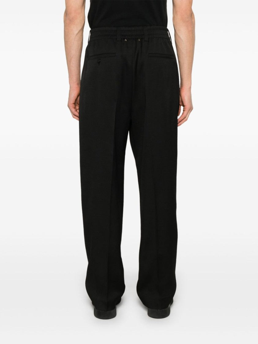 Golden Goose Tailored Black Virgin Wool Trousers