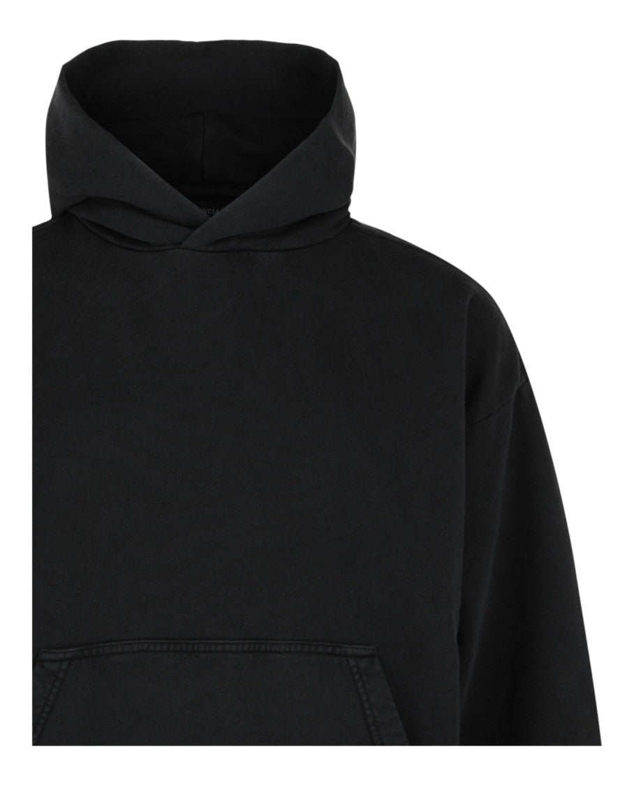 Balenciaga Terry Knit Logo Hoodie
