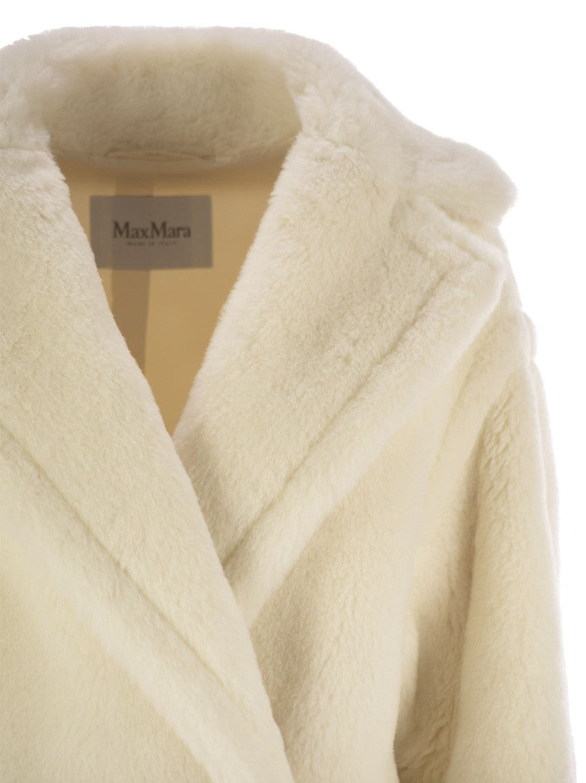 Max Mara Tedgirl - Teddy Bear Icon Coat In Alpaca And Wool