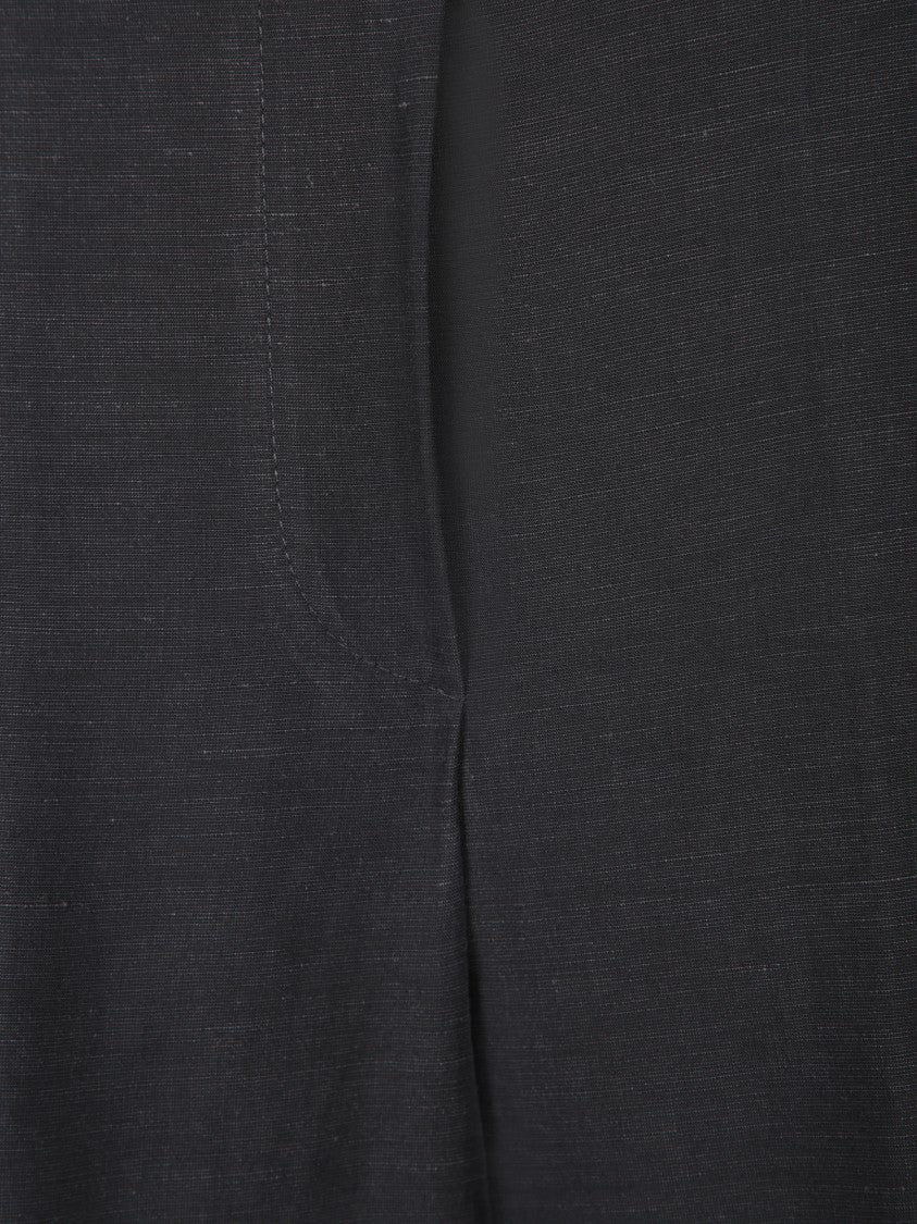 Blanca Vita Tailored Black Trousers With Elegant Silhouette