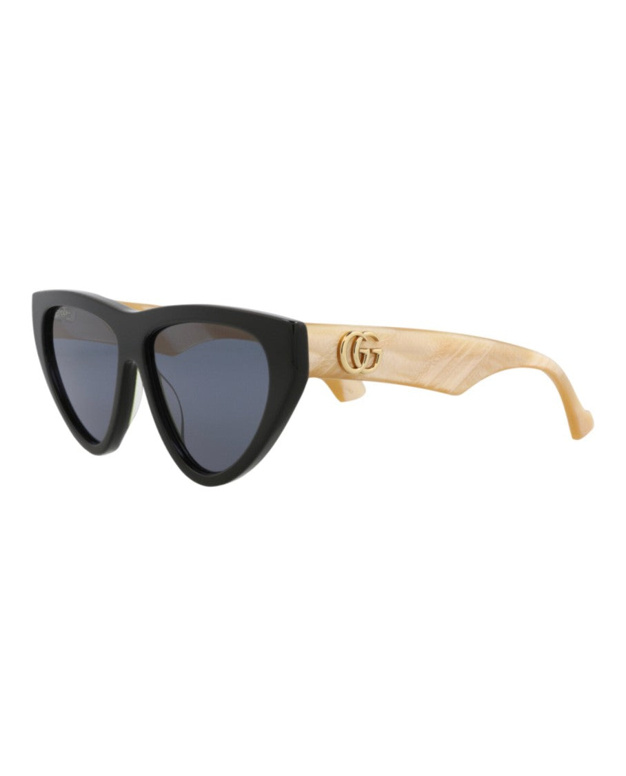 Gucci Cat Eye-Frame Recycled Acetate Sunglasses