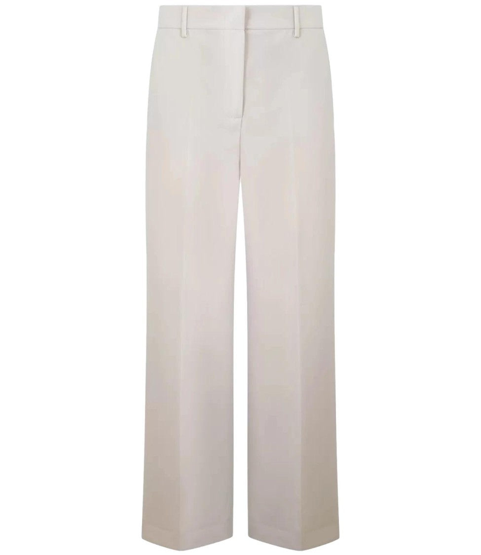 Max Mara Beige Wkdcorone Virgin Wool Trousers