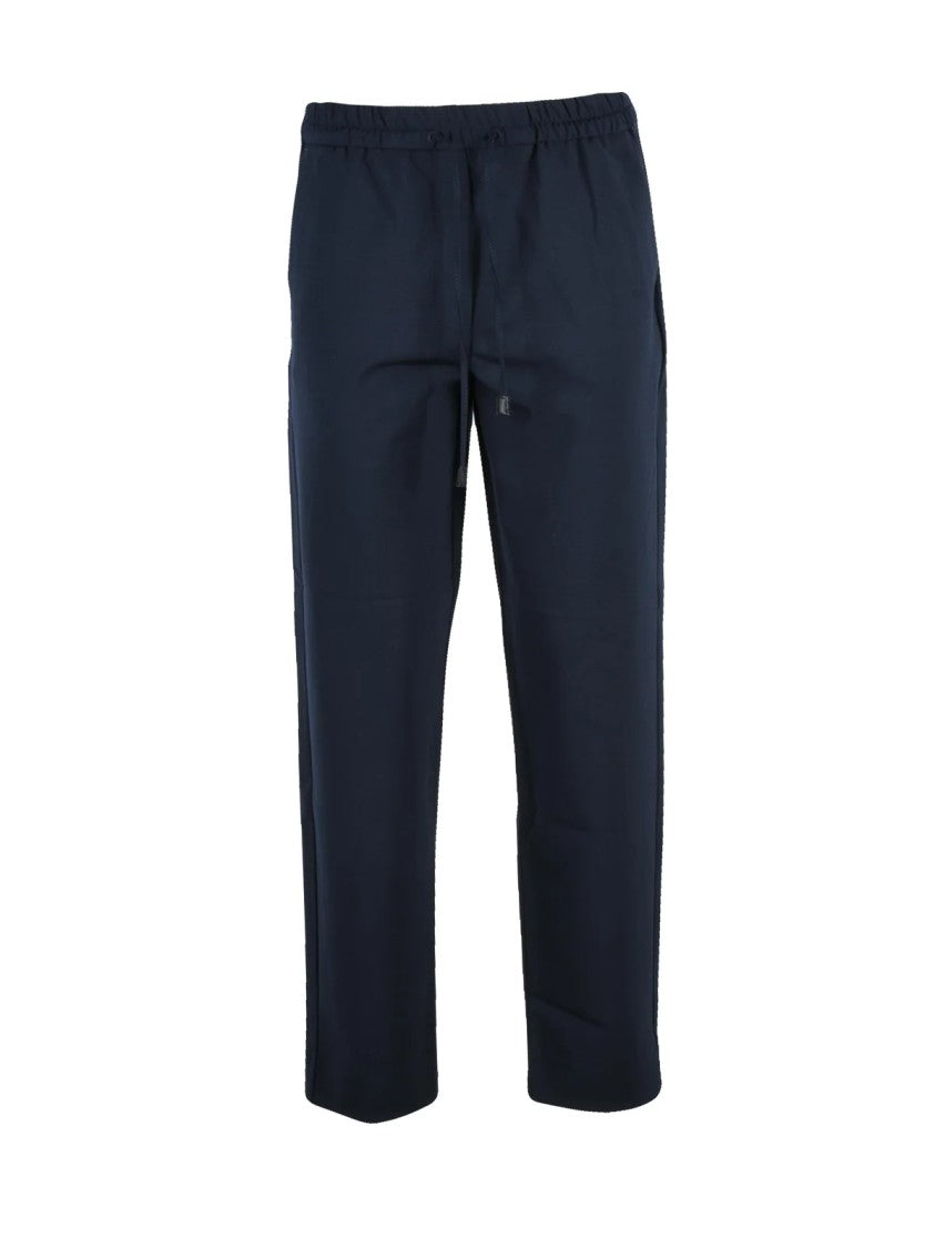 Marella Sport Multicolor Virgin Wool-Blend Track Pants