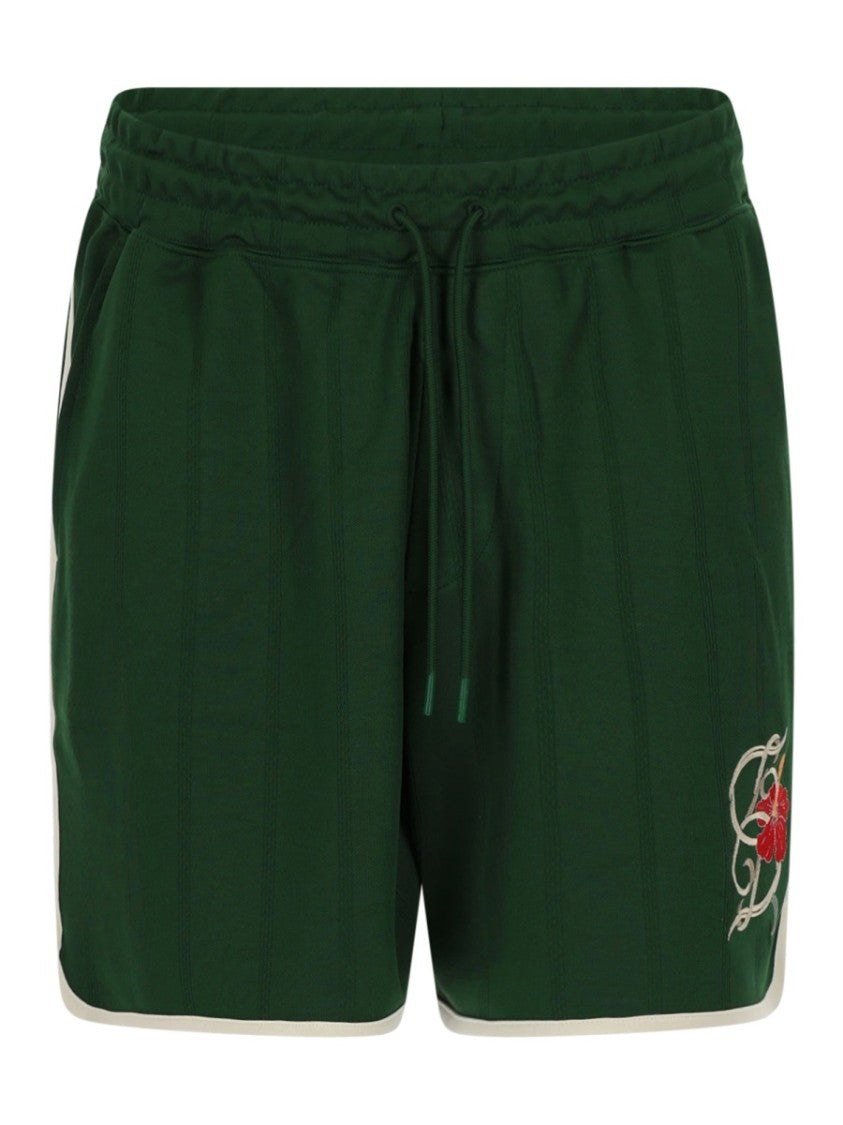 Drôle De Monsieur Hibiscus Vertical Shorts