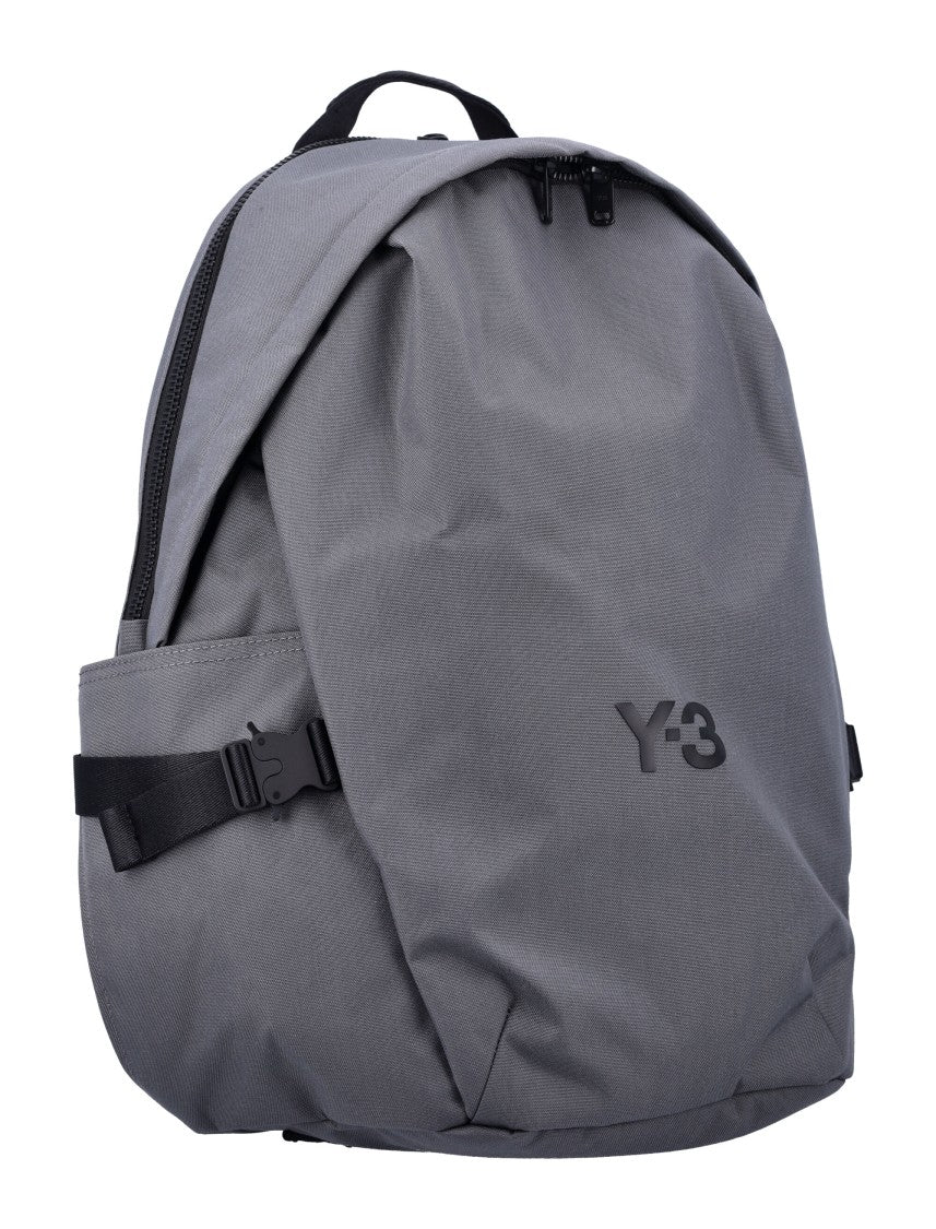 Y-3 Grey Cordura Staple Backpack