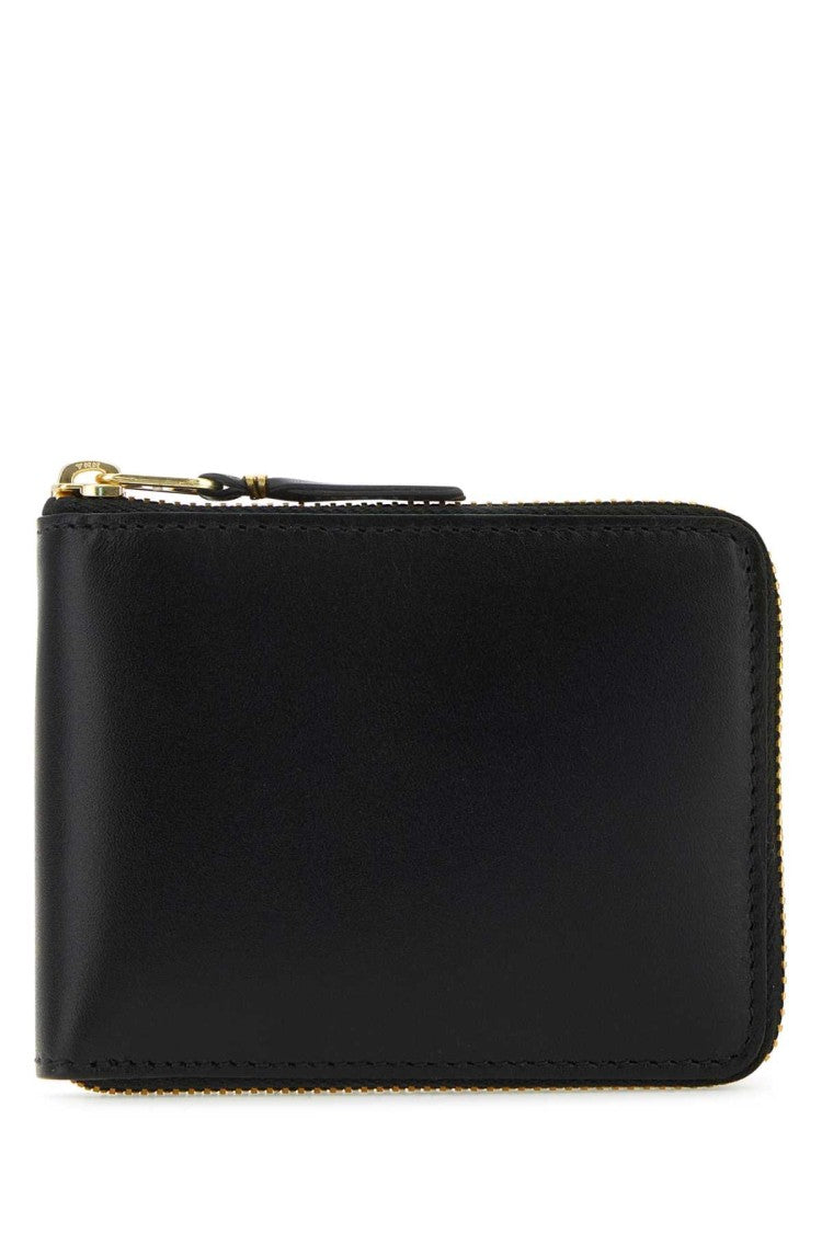 Comme Des Garçons Black Leather Wallet