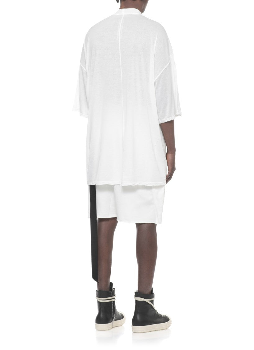 Drkshdw By Rick Owens White Tommy Cotton T-Shirt