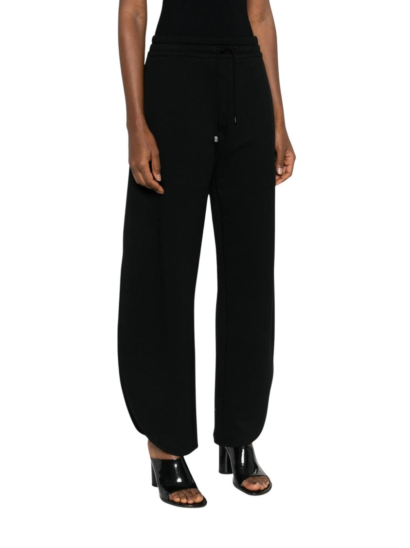 Alaïa Barrel-Leg Sculptural Sweatpants