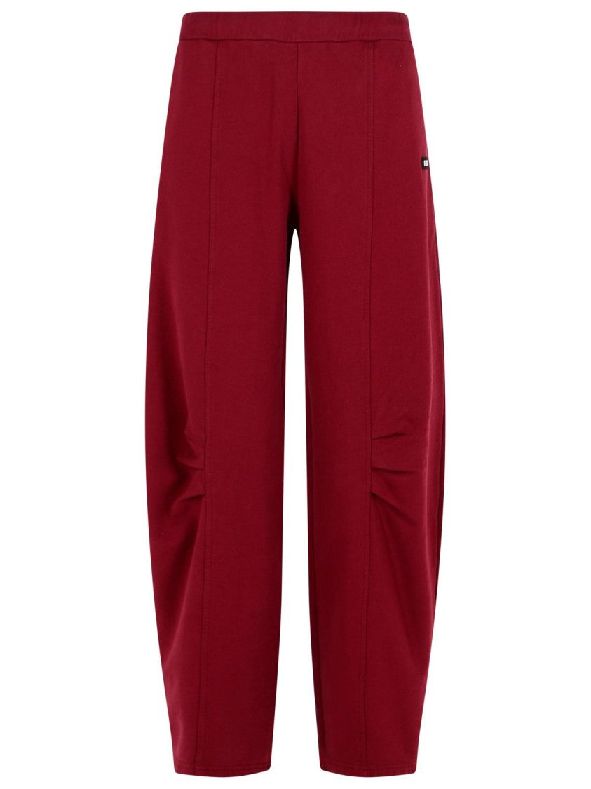 Rotate Burgundy Cotton Pants