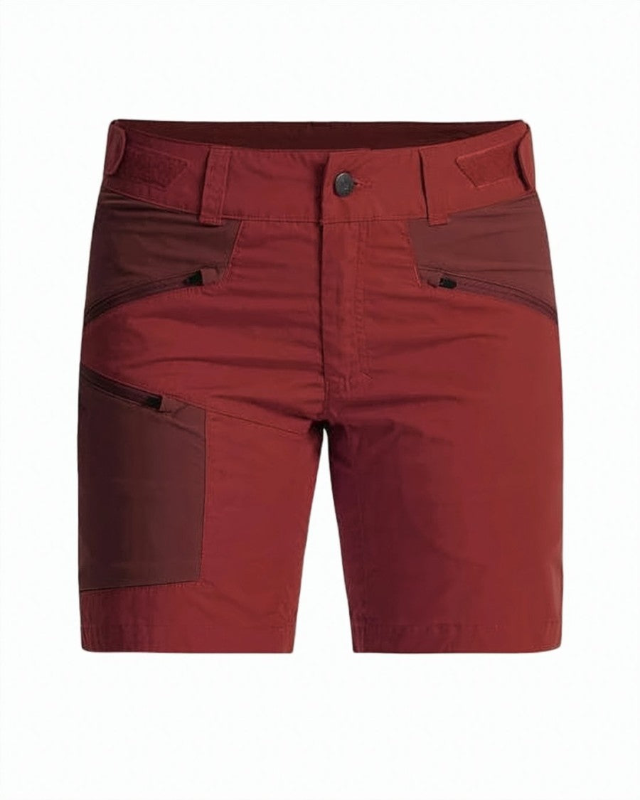 Lundhags Functional Two-Tone Shorts With Zippered Pockets